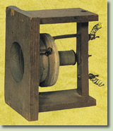 1876年、グラハム・ベルが発明した電話機の原型。