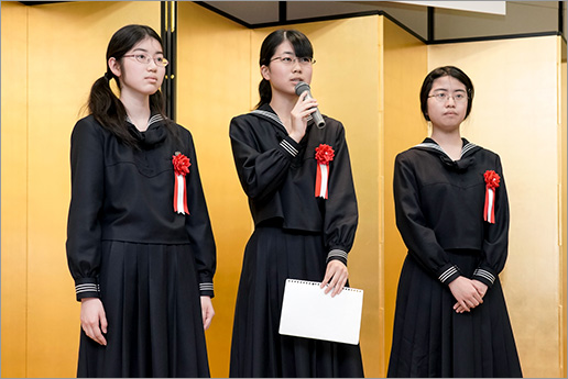 部門優秀賞・中学部門 豊島岡女子学園中学校 2・3年